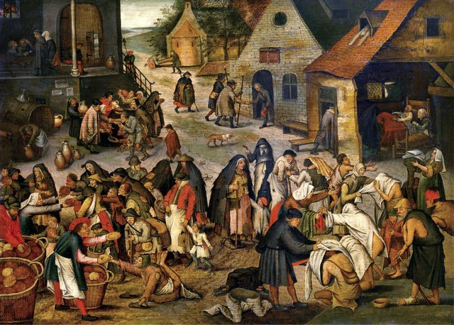 The Acts of Mercy by Pieter Brueghel the Younger