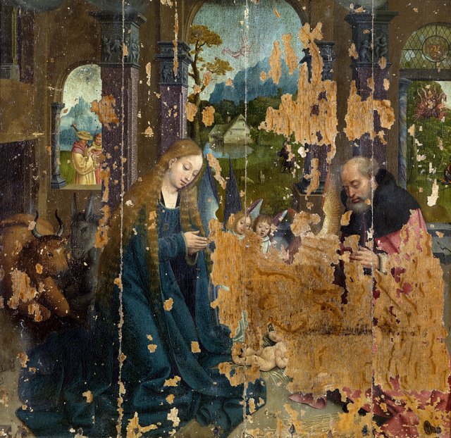 The Nativity by Bernard van Orley