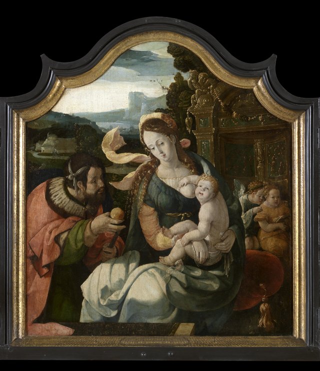 Holy Family by Aertgen van Leyden