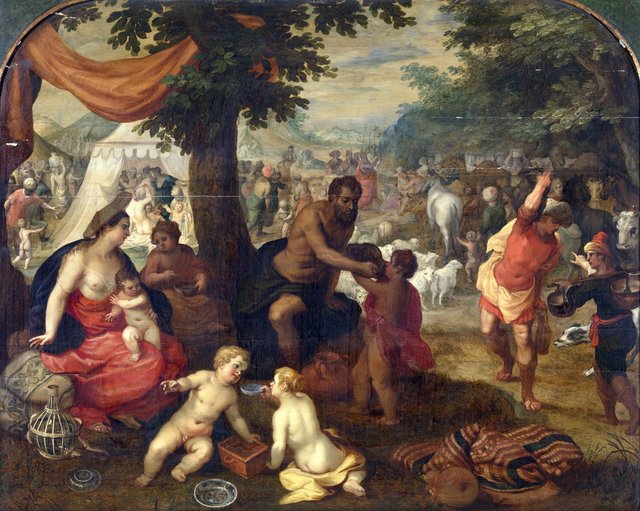 The Israelites in the Desert by Hendrick van Balen the Elder