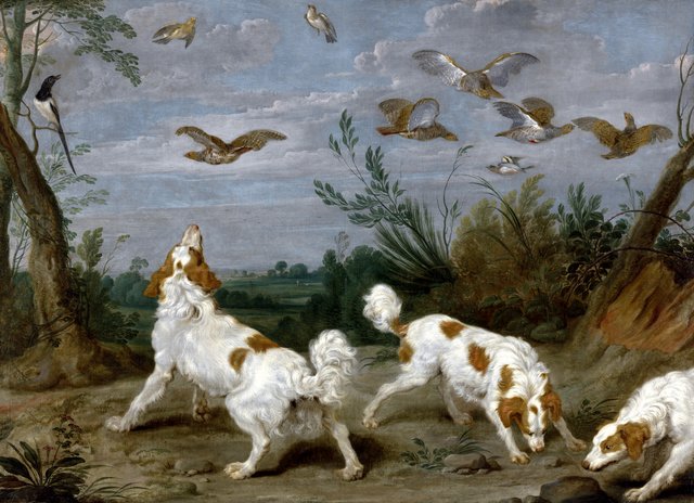 Partridge Hunt by Paul de Vos