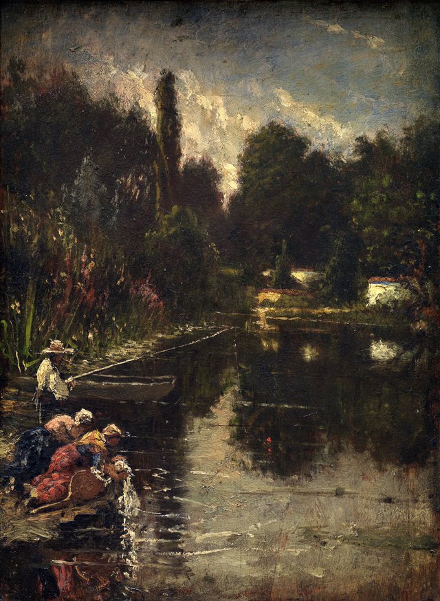 Washerwomen by Thomas Couture