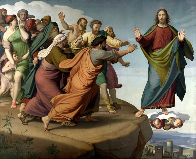 Christ Escapes the Pharisees by Johann Friedrich Overbeck