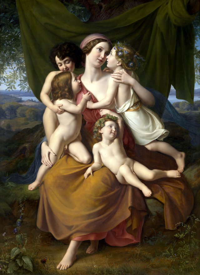 Charity by Friedrich Wilhelm Schadow