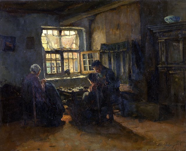 Interior by Albert Neuhuys