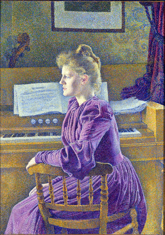 Maria Sèthe by Théo van Rysselberghe