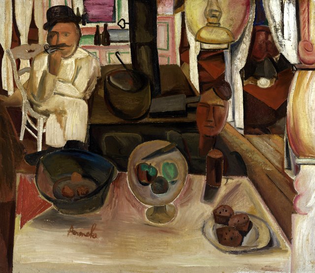 Pastry Stall by Constant Permeke