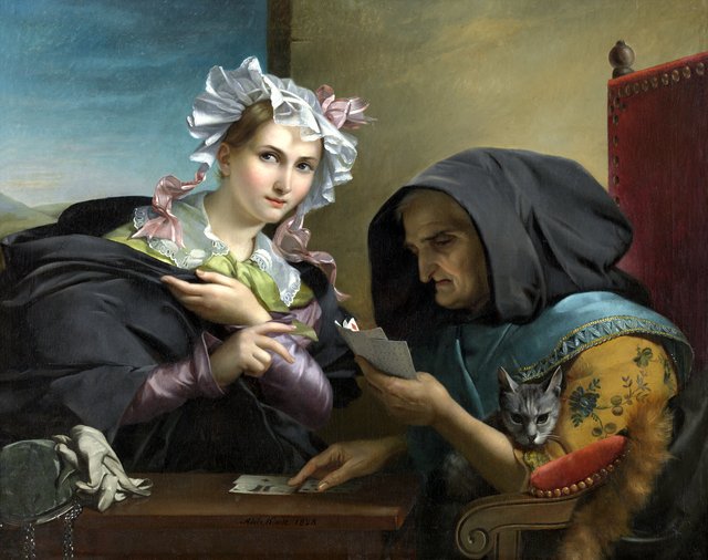 The Fortune Teller by Adèle Kindt