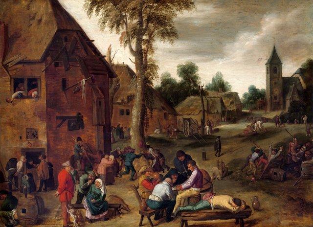 A Fair by Adriaen Brouwer