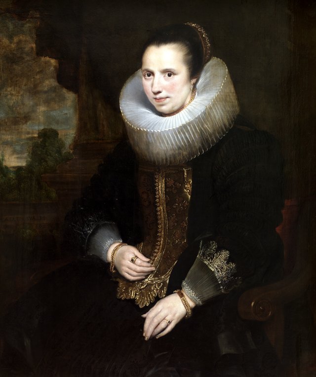 Portrait of Elisabeth Hoegaerts by Cornelis de Vos