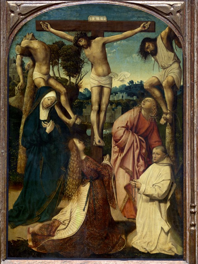 Crucifixion by Jacob Cornelisz van Oostsanen