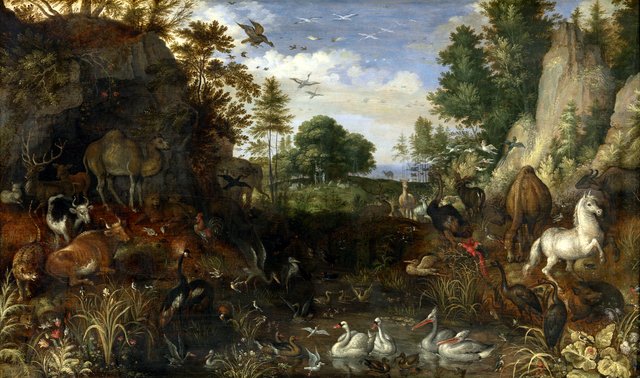 The Garden of Eden by Roelant Savery