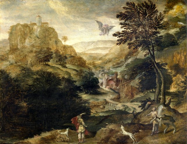 Abduction of Ganymedes by Paul Bril