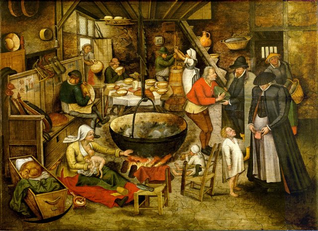 Visit to the Peasants by Pieter Brueghel the Younger