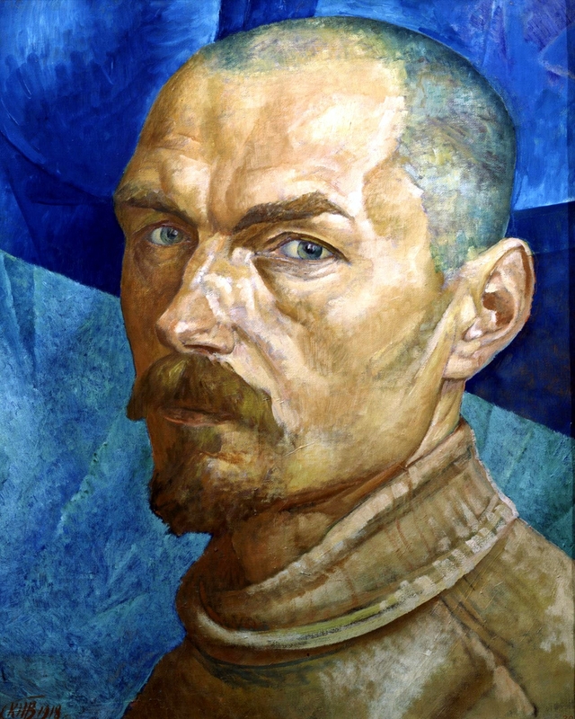 Self-portrait by Kuzma Petrov-Vodkin