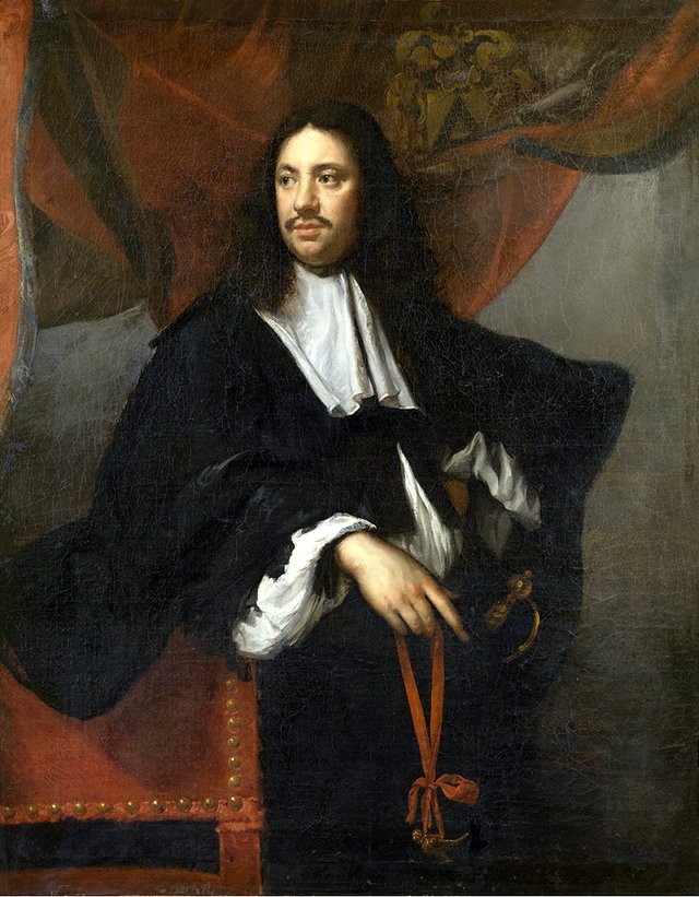 Portrait of Jan-Filips van Boonem, Dean of the Guild of St. George in Bruges by Jacob van Oost
