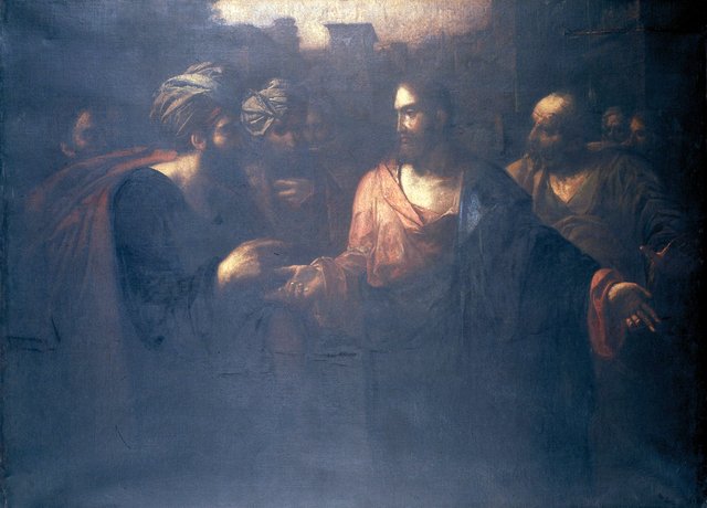 The Tribute Money by Louis Gallait