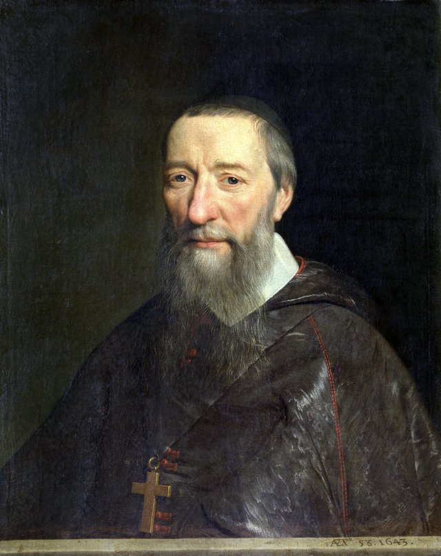 Portrait of Bishop Jean-Pierre Camus by Philippe de Champaigne