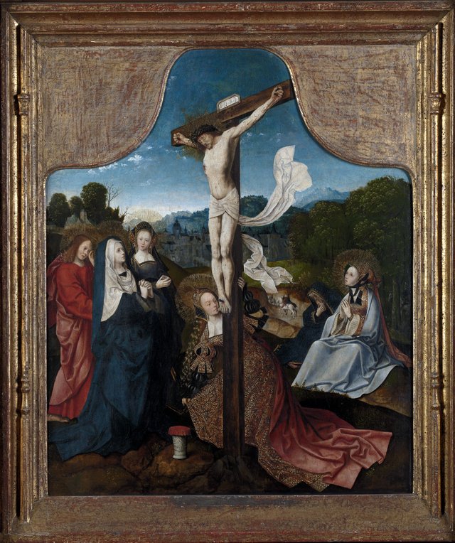 Calvary by Jacob Cornelisz van Oostsanen