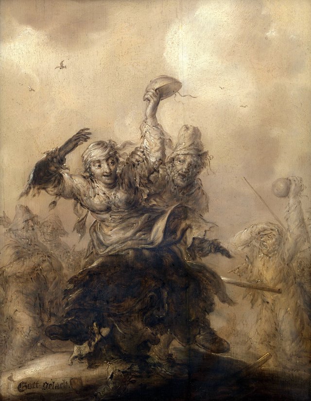 Good laugh by Adriaen van de Venne