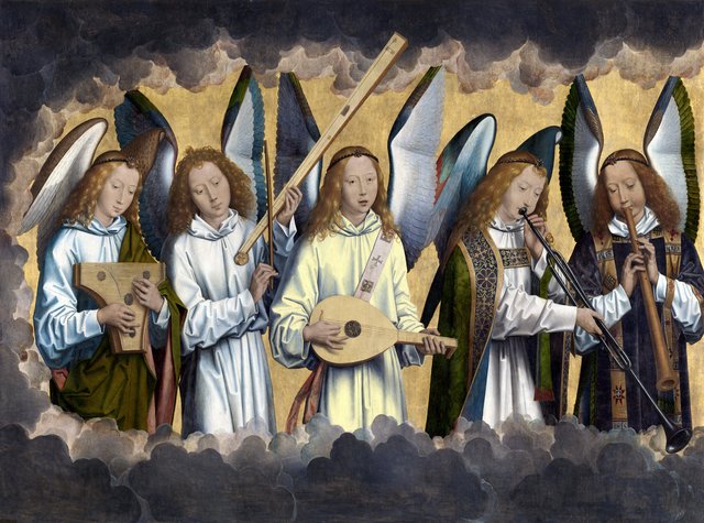 Music-making Angels by Hans Memling