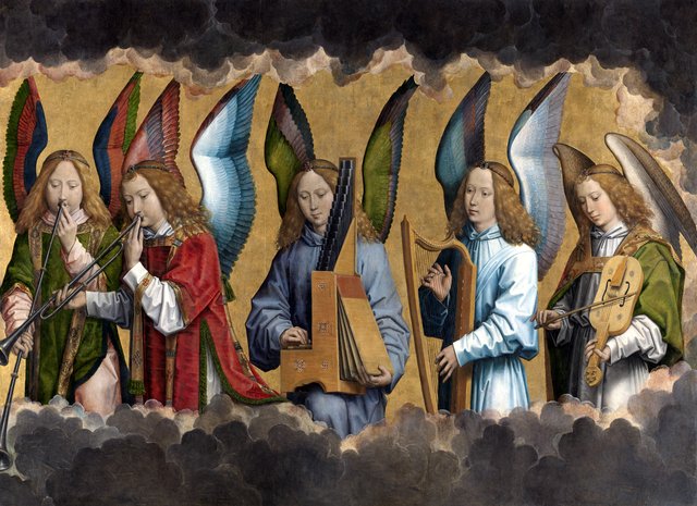 Music-making Angels by Hans Memling