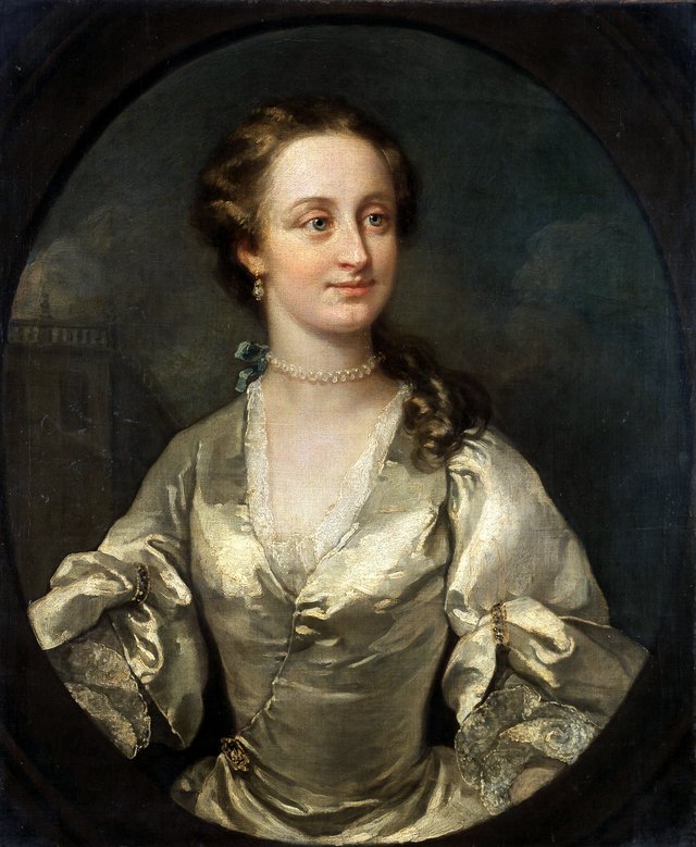 Portrait of a young woman by William Hogarth