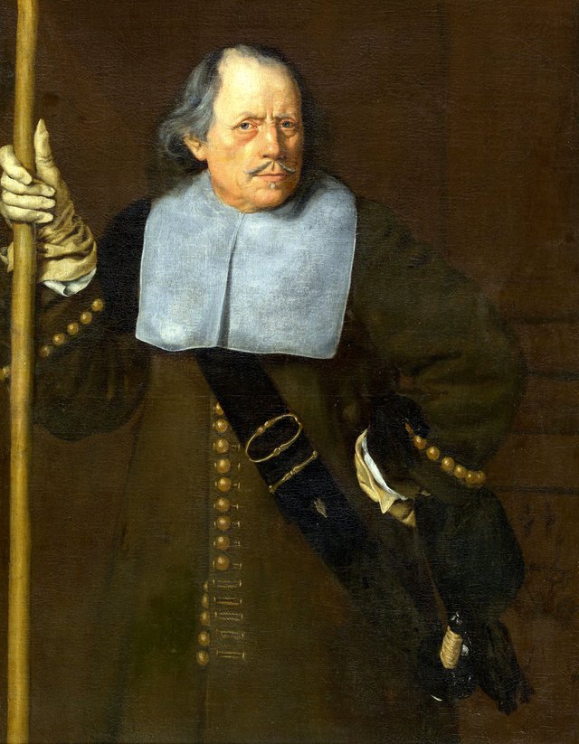 Portrait of Fovin de Hasque by Jacob van Oost