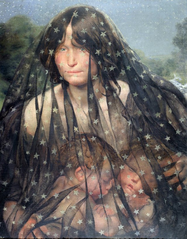 Allegory of the Night by Léon Frédéric