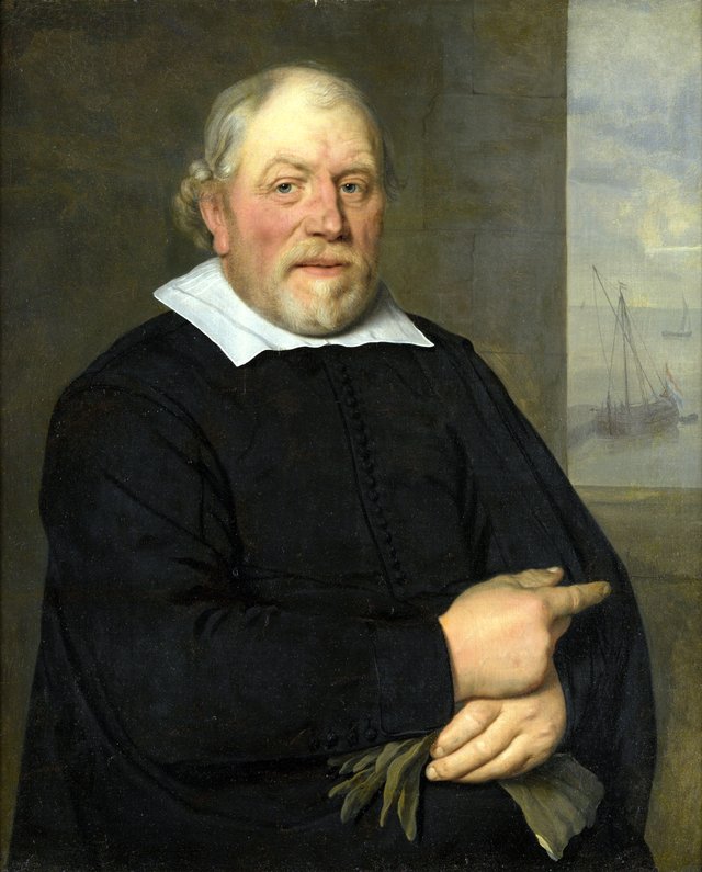 Portrait of a Ship-owner by Bartholomeus van der Helst