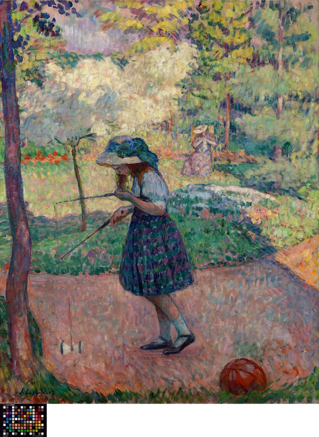 The Diabolo Game by Henri Lebasque