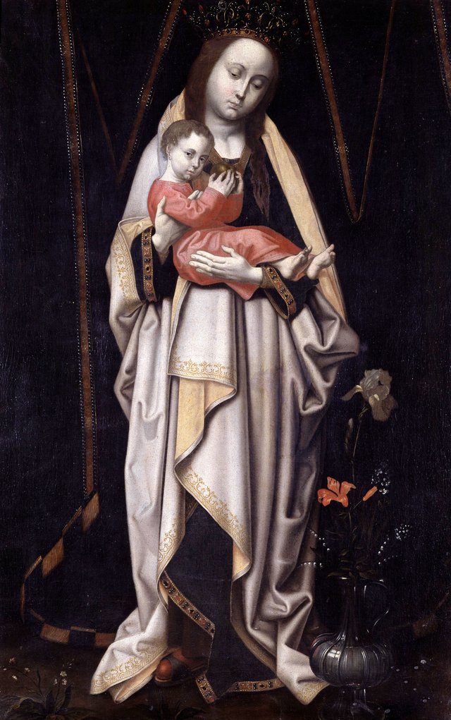 The Virgin and Child by Hugo van der Goes