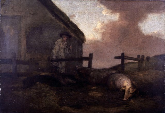 Swineherd by George Morland