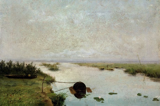 The Zwijnsleger near Grafhorst (Overijssel) by Paul Joseph Constantin Gabriël