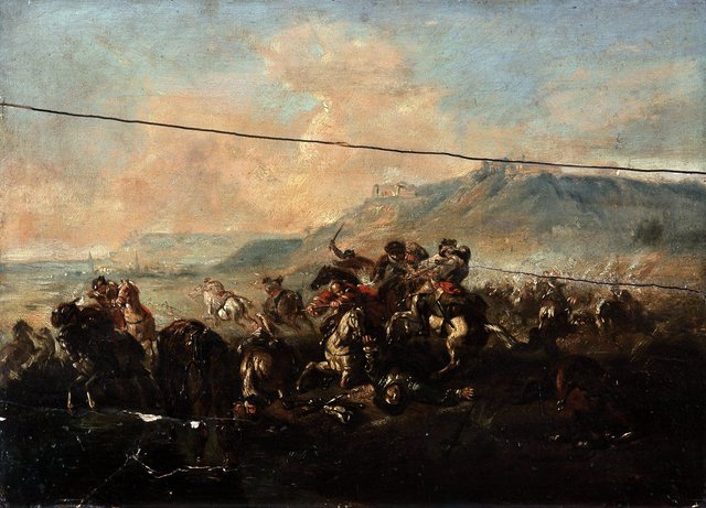 Ruiteraanval by Jacques Courtois