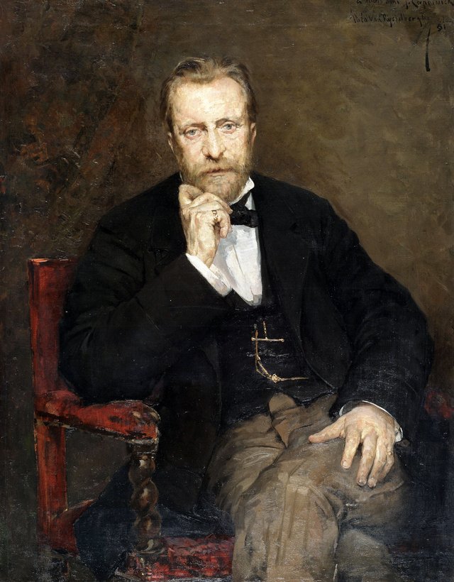 Portrait of the Artist Jean Capeinick by Théo van Rysselberghe