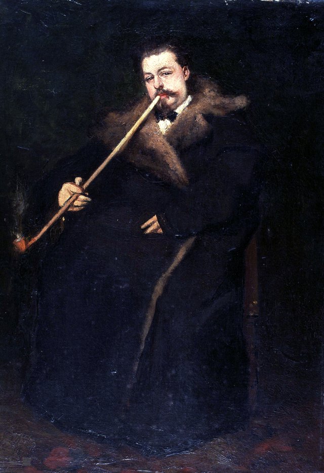 Portrait of the Artist Gustave Poirier by Constantin Meunier