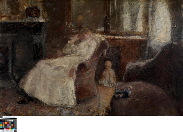 Woman_in_White by Jan Toorop