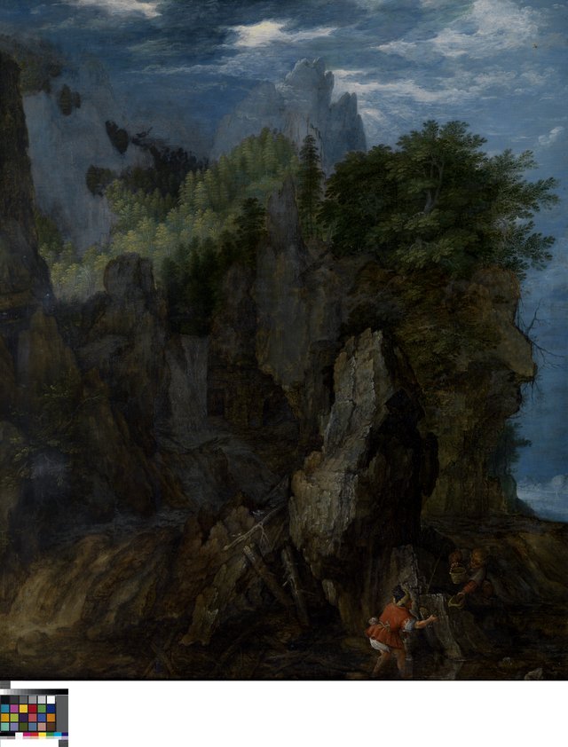 Crayfish fishermen by Roelant Savery