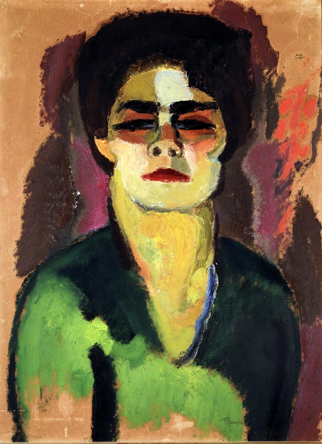 Portrait of Fortuna Brulez by Frits Van den Berghe