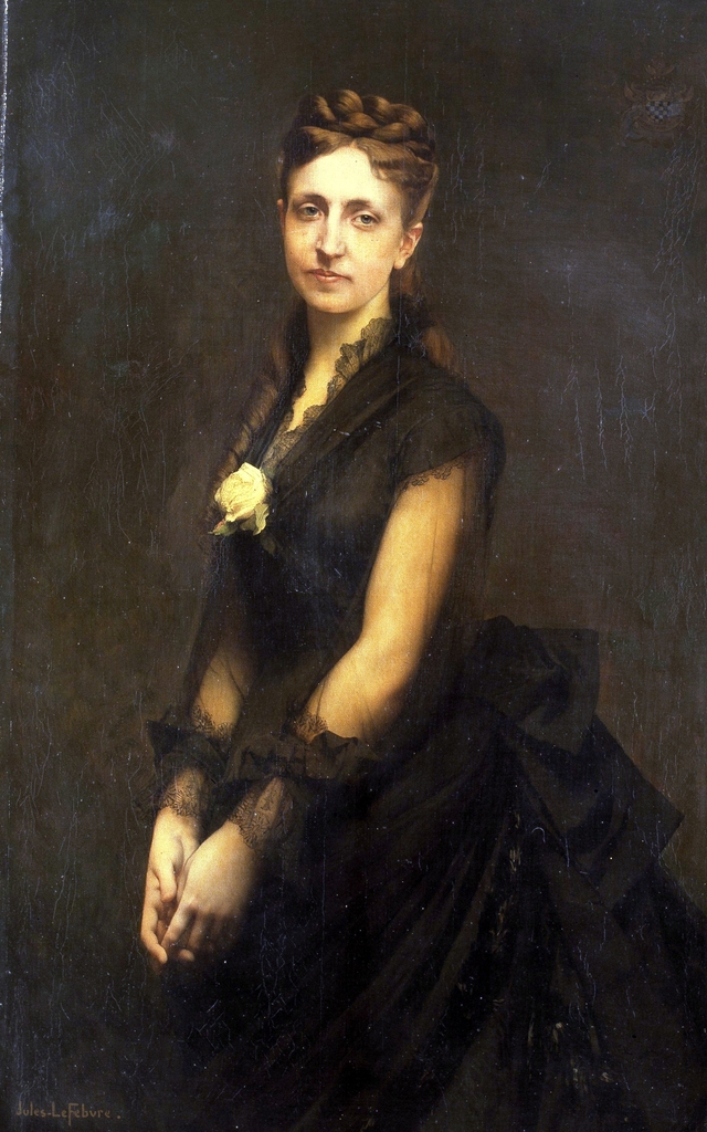 Portrait of the Countess Oswald de Kerchove de Denterghem by Jules Lefebvre