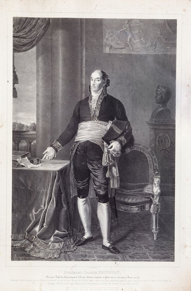 Portrait of the Prefect Charles Guillaume Faipoult by Joseph Paelinck