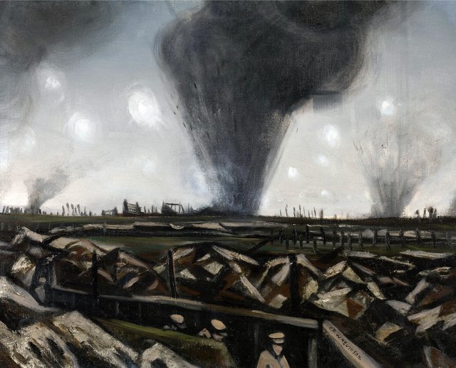 The Strafing by C. R. W. Nevinson