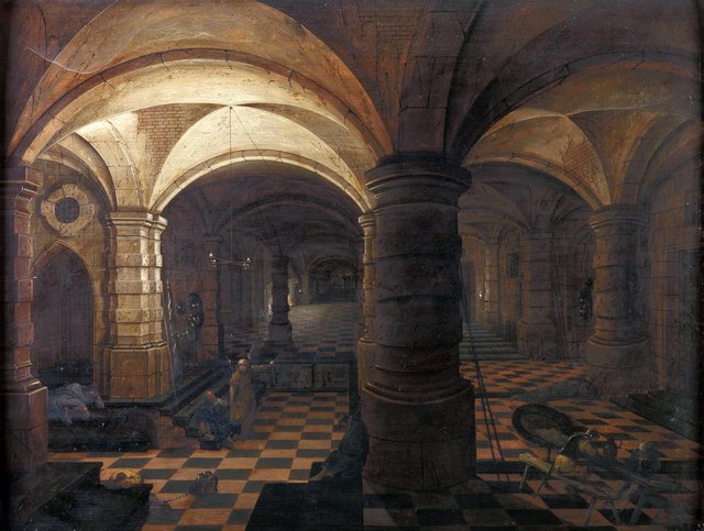 The salvation of Saint Peter by Pieter Neefs the Elder