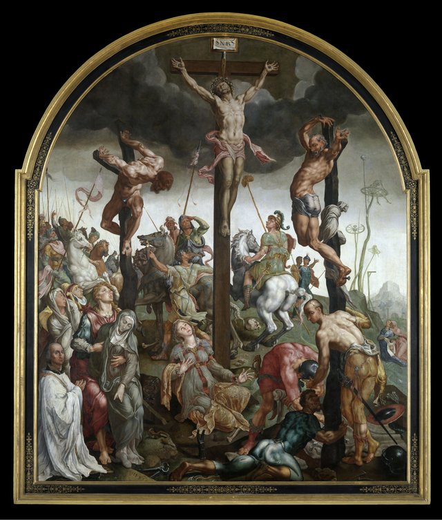 Calvary by Maarten van Heemskerck