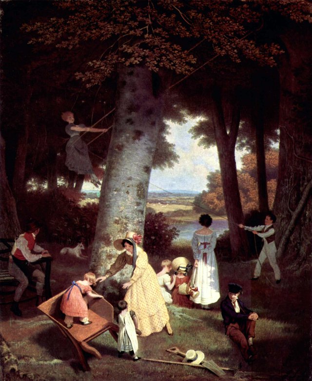 The Playground by Jacques-Laurent Agasse
