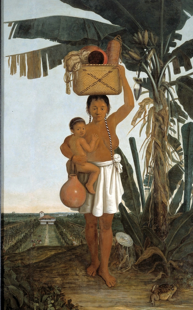 Tupi woman by Albert Eckhout
