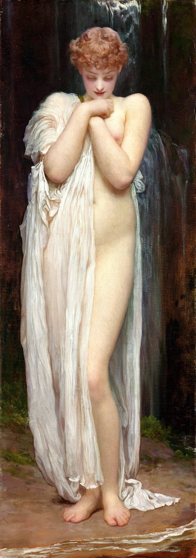 Crenaia, the Nymph of the Dargle by Frederic Leighton