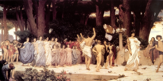Daphnephoria by Frederic Leighton