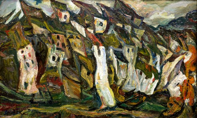 The Houses by Chaïm Soutine